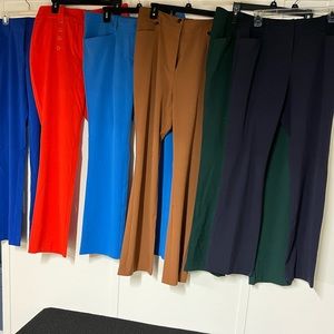 New York & Company 6 pairs of dress pants SZ: 8